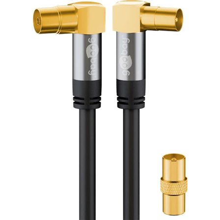 TV-antennikaapeli (135 dB), 4x suojattu