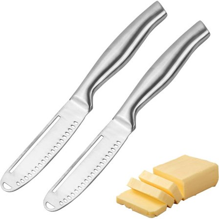 Voiveitset Voiveitsi Levitettävät Veitset 2 Kappaletta Ruostumaton Teräs Voiveitsi Ruostumaton Teräs 4-in-1 Voiveitsi Juustoveitset Suklaajuusto