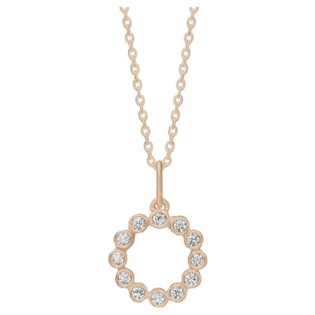 Frk. Lisberg Emmy necklace rosa Gul, Dame Halskæder