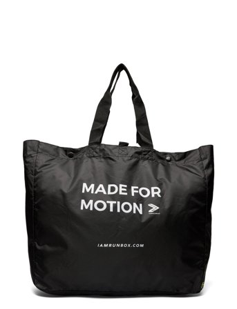 Shopping Backpack Black IAMRUNBOX