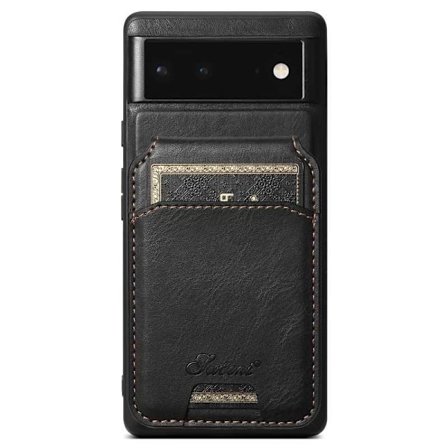 Suteni 2in1 Magsafe etui med kortholder Google Pixel 6 - Svart