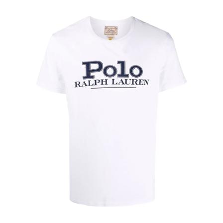 Polo Ralph Lauren T-shirt , Wit , Heren , Maat: M