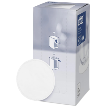 DRIKKEBRIKKE HVIT TORK