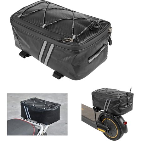 8L Vedenpitävä laukku Xiaomi M365 Pro Pro2 Mi3 Mi4 -malleille, Segway Ninebot Max G30 FE -sarjan polkupyörille, moottoripyörille ja sähköpotkulautojen