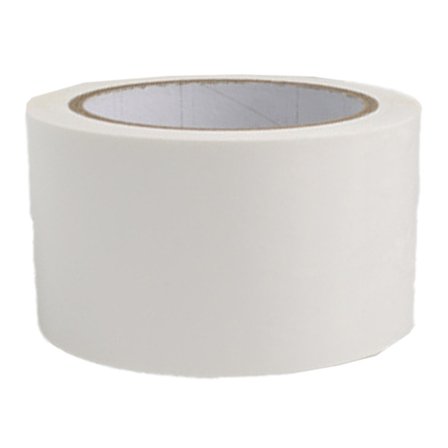 Valkoinen leveä ilmastointiteippi, teollisuuslaatuinen, kestävä, vedenpitävä, säänkestävä, repeytyvä, yleisteippi kodin korjauksiin ja ammattikäyttöön