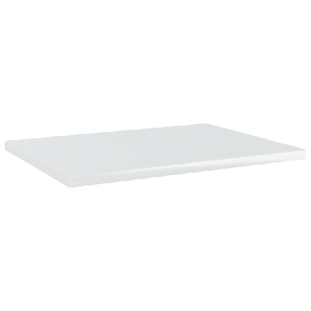 Vidaxl Hyllplan 8 St Vit Högglans 40x30x1,5 Cm Konstruerat Trä Vit