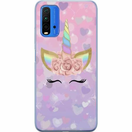 Xiaomi Redmi Note 9 4g Genomskinligt Skal Unicorn
