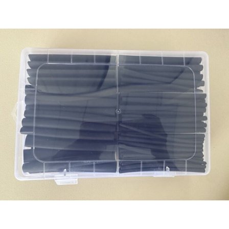90mm Ekstra Lang Krympeslange Kit, 3:1 Krympeforhold, Limfôret, 180 stk, 7 Størrelser, for Elektrisk Isolasjon og Trådkontakter, Brukervennlig