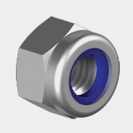 Låsmutter A4 - M8 500st