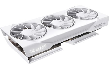 XFX Swift AMD Radeon RX 9060 XT OC Triple Fan Gaming (hvit) Skjermkort, PCI Express 5.0, 16GB GDDR6