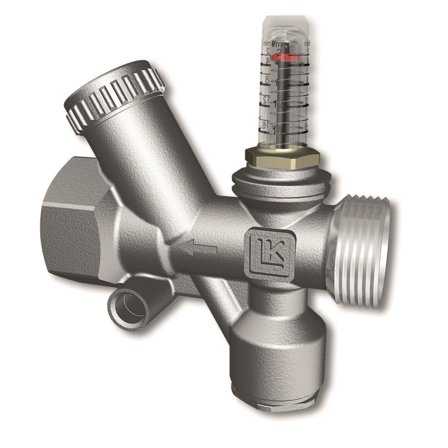 LK Systems OptiFlow EVO II Injusteringsventil 25 x 25 mm 4-36 l/min, Värme