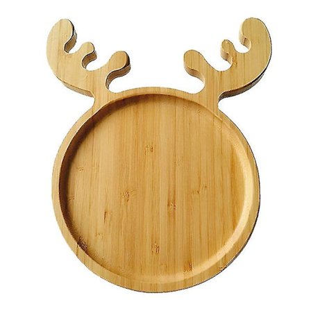 Dessertbricka Unika Aptitretare Serveringsbricka Fruktbricka Fat Träbricka