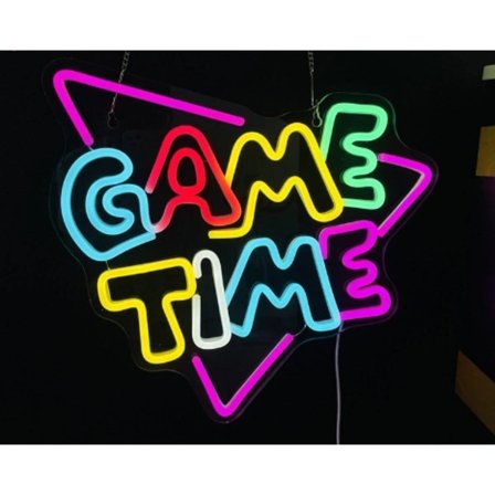 Gaming Room Neon Lights LED, Cool Neon Sign USB Powered, Art Wall Decor for Gaming Room, Living Room, Bar, Party Boy Gift