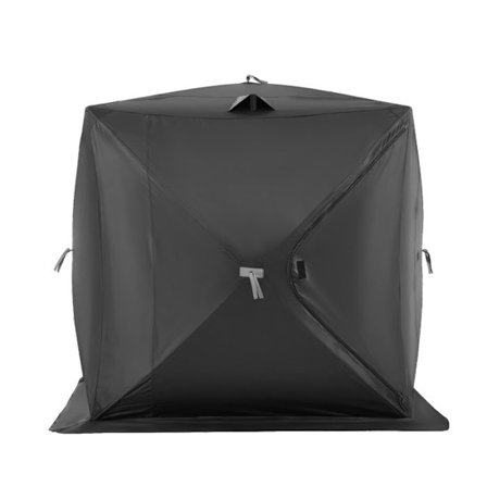 Isfiskehytt - DUOKU - DT034 - 6 till 8 personer - Oxford tyg 300D - Svart