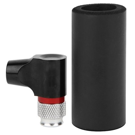 Alumiiniseos musta pyörä CO2-rengas pumppu Schrader/Presta venttiili Universal Kannettava Pyörä Pumppu Pyörävarusteet