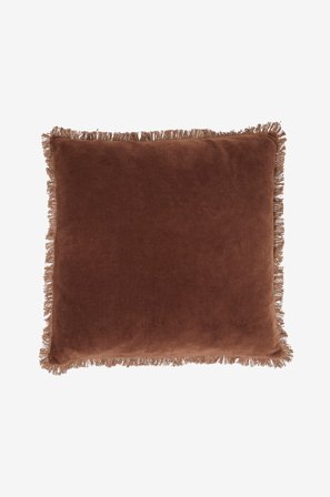 Eightmood - Tyynynpäällinen Freya 50x50 cm - Ruskea - Koristetyynyt & tyynynpäälliset - - Homeroom