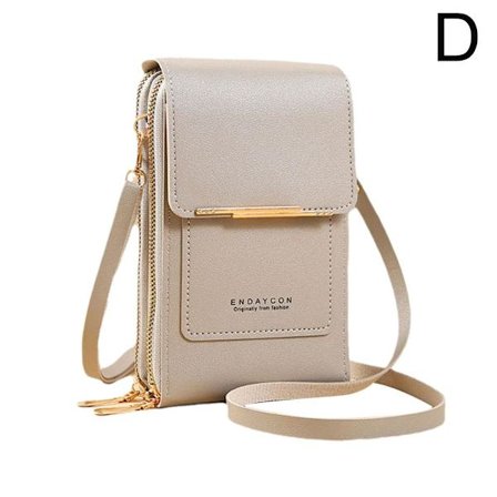 Mobilväska Kvinnor Touch Telefonplånböcker Axelhandväska För