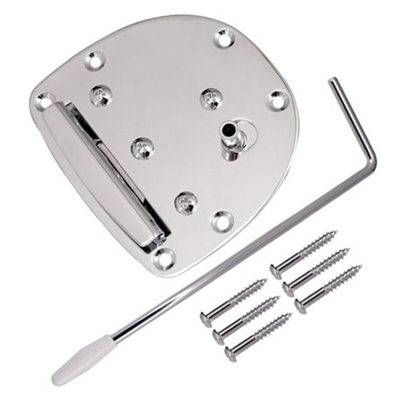 En uppsättning DIY Jazzmaster Style Guitar Bridge Type Tremolo Guitar Gitarraccessoarer