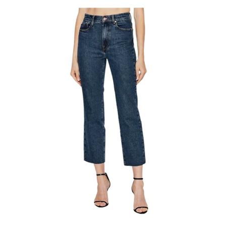 7 For All Mankind, Wide Jeans Blauw, Dames, Maat:W25