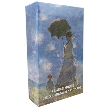 claude monet impressionism konst tarot divination Cards