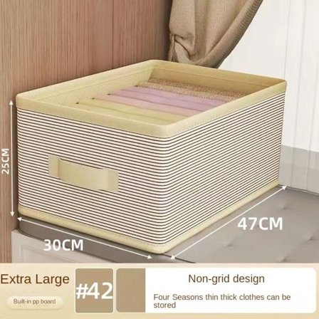 Klær Oppbevaringsboks Undertøy Oppbevaringsskuff KAFFE 4 4