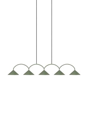 Globen Lighting - Riippuvalaisin Curve 5 - Vihreä - Riippuvalaisimet - - Homeroom