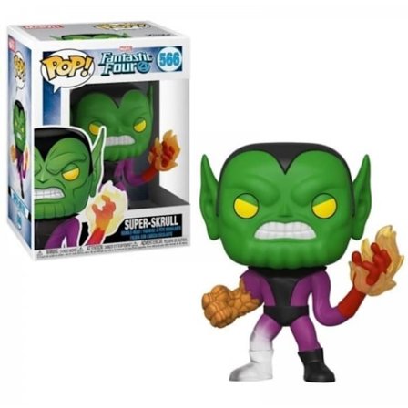 Funko Pop! Marvel: Fantastic Four - Super-Skrull - FUNKO - Toy - Flerfärgad - Blandad