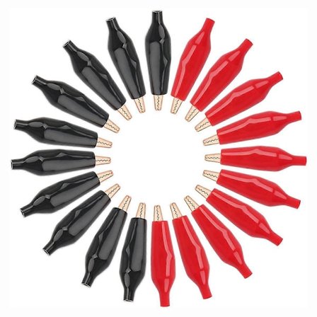 20 st Koppar Alligator Elektrisk Klämma Elektrisk Test Gator Clip