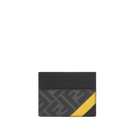 Fendi Cardholder , Zwart , Heren , Maat: ONE Size Portefeuilles