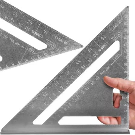 Vinkelmåler 90° - 18 cm