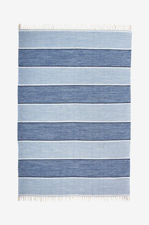 Mattbolaget - Matta Styrsö - Blå - Slätvävda mattor - 160X230 - Från Homeroom