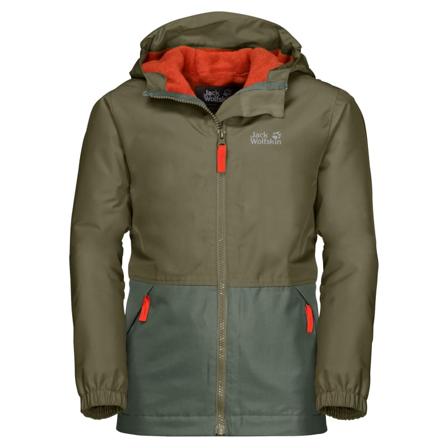Jack Wolfskin Snowy Days Jacket Kids Children Other warmly-lined jackets Green 104