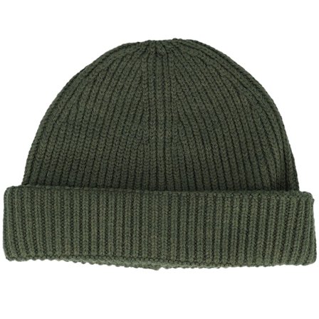 Beechfield - Vert shortbeanie Bonnet - Harbour Olive Green Short Beanie @ Hatstore