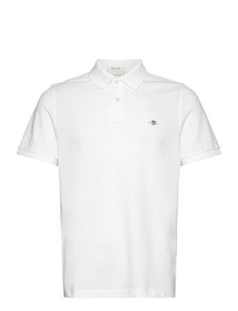 Reg Shield Ss Pique Polo White GANT