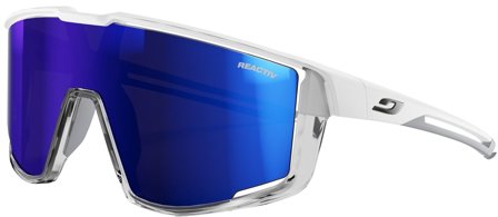 Julbo Fury Reactiv 1-3 High Contrast Multilayer White / Translucent Gray Blue