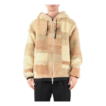 Mauro Grifoni, Zip-throughs Beige, Heren, Maat:M