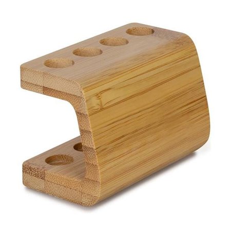 Tandborsthuvudhållare i bambu, förvaring