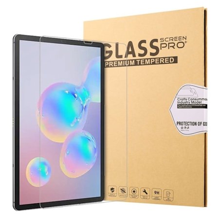 Samsung Galaxy Tab S6 9h Bue Kanten Herdet Glass Skjermbeskytter