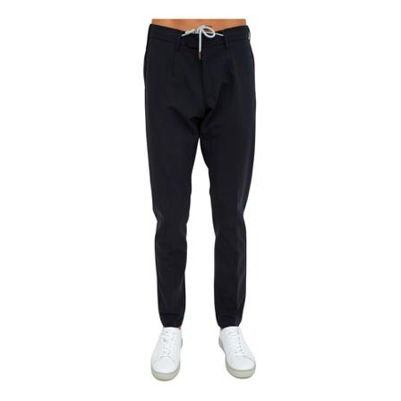 Eleventy, Chinos Blauw, Heren, Maat:W36