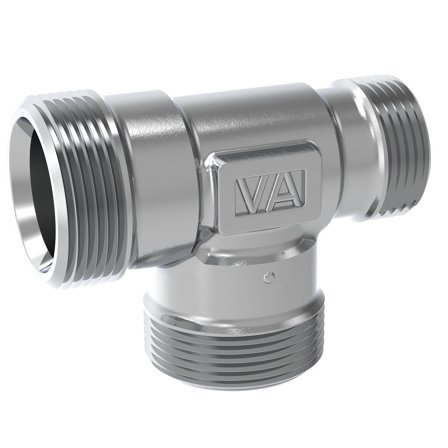 Vatette FG065067720 Skruvdel for T-rør, 15x15x10 mm, Installasjon