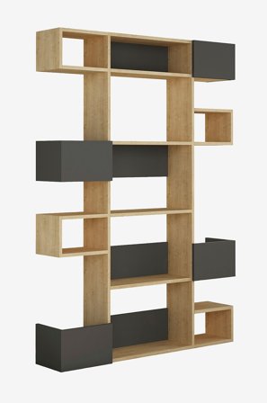 Homitis - Reol NihoMustard - Grå - Bogreoler - Fra Homeroom