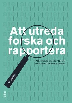 Att utreda, forska och rapportera