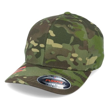 Flexfit - Camo flexfit Cap - Tropic Multicam Flexfit @ Hatstore