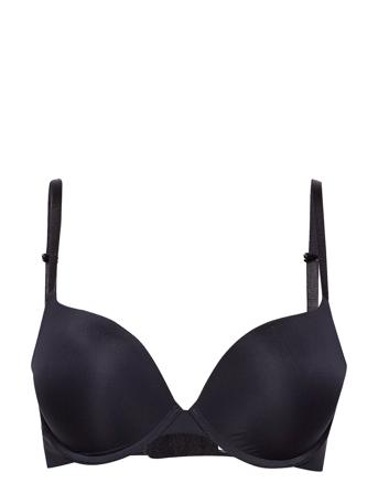 Bra Malva Theresia Lingerie Bras & Tops Push Up Bras Svart Lindex