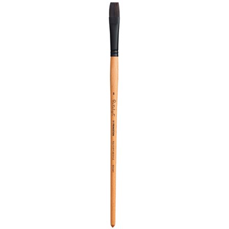 Princeton Catalyst Synthetic Long Handle Bright size 8
