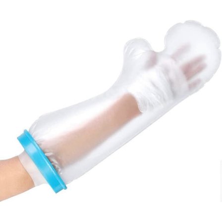 Vandtæt Gipsbeskytter til Voksne, Kort Arm, Genanvendelig Gipsbandagebeskytter, Forbindingsbeskytter til Brusebad