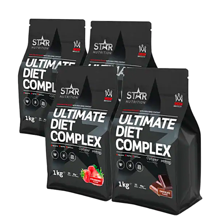 Star Nutrition Mix&Match: Ultimate Diet Complex Måltidserstatning 4 kg - Bodyman.dk