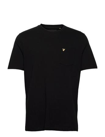 Relaxed Pocket T-Shirt T-shirt Sort Lyle & Scott