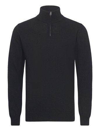 Eco Wool Halfdan Knit Black Mads Nørgaard
