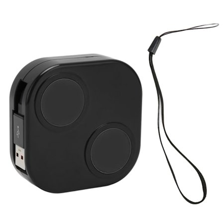 Udtrækkeligt USB-hurtigopladningskabel 3 i 1 5A PD Multi USB-ledning med telefonholder IP Type C Micro USB-port 1 meter